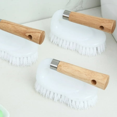 Wooden Multifunction Cleaning Brush Elevated Ergonomic Handle for Bathroom Stool Cleaning White
Wooden Multifunction Cleaning Brush Elevated Ergonomic Handle for Bathroom Stool Cleaning White