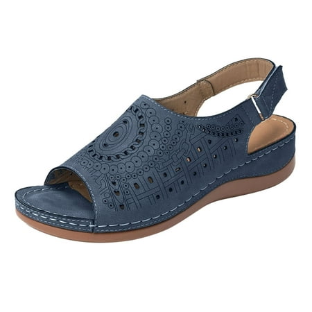 Sandals For Women Summer Fashion Women Summer Hollow Out Wedges Shoes Beach Peep Toe Breathable Sandals Stylish Shoes
Sandals For Women Summer Fashion Women Summer Hollow Out Wedges Shoes Beach Peep Toe Breathable Sandals Stylish Shoes