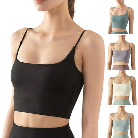 harmtty Sports Vest Breathable Gather Comfortable Solid Color Padded Shockproof High Elasticity Low Cut Women Sports Bra for Jogging Lake Blue
harmtty Sports Vest Breathable Gather Comfortable Solid Color Padded Shockproof High Elasticity Low Cut Women Sports Bra for Jogging Lake Blue