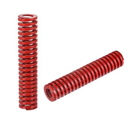 Die Spring 2 Pack TM 20mm OD 100mm Spiral Stamping Medium Load Die Springs Red