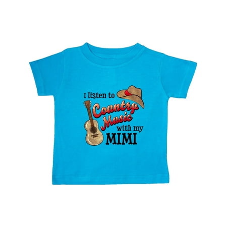 Inktastic I Listen to Country Music with my Mimi Guitar and Hat Gift Baby Boy or Baby Girl T-Shirt
Inktastic I Listen to Country Music with my Mimi Guitar and Hat Gift Baby Boy or Baby Girl T-Shirt