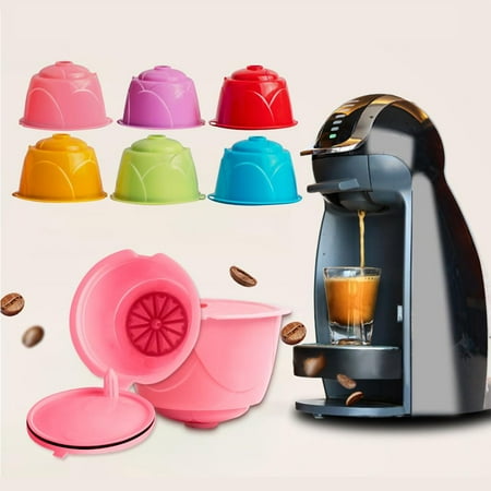 HeYii 6Pcs/Set Plastic Reusable Refillable Coffee Filter Capsule Cup for Dolce Gusto
HeYii 6Pcs/Set Plastic Reusable Refillable Coffee Filter Capsule Cup for Dolce Gusto