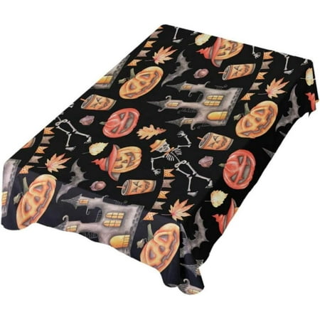 Hyjoy Halloween Pumpkin Rectangle Tablecloth 60x60In Dinner Table Cover for Outdoor & Indoor Patio Picnic BBQ Holiday Party Halloween Decoration
Hyjoy Halloween Pumpkin Rectangle Tablecloth 60x60In Dinner Table Cover for Outdoor & Indoor Patio Picnic BBQ Holiday Party Halloween Decoration