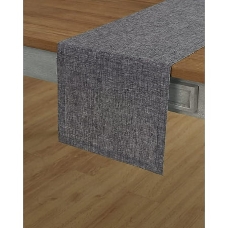 Linen Table Runner 14 x 72 Inch – Chambray Black 100% Pure Linen Table Runner for Fall Thanksgiving Christmas Holiday – Athena Handcrafted and Machine Washable
Linen Table Runner 14 x 72 Inch – Chambray Black 100% Pure Linen Table Runner for Fall Thanksgiving Christmas Holiday – Athena Handcrafted and Machine Washable