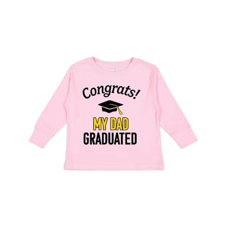 Inktastic Congrats! My Dad Graduated with Cap Gift Toddler Boy or Toddler Girl Long Sleeve T-Shirt
Inktastic Congrats! My Dad Graduated with Cap Gift Toddler Boy or Toddler Girl Long Sleeve T-Shirt