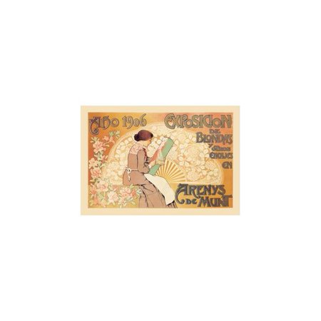 Arenys De Munt - Exposicion De Blondas Y Otros Encajes Print (Unframed Paper Print 20x30)