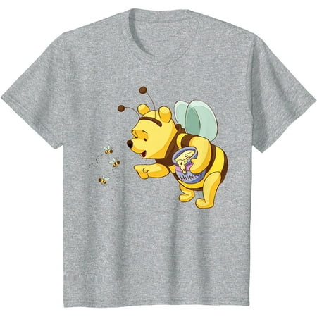 Winnie the Pooh - Pooh Honey Bee Costume Youth T-Shirt for Boy Girl Kids Toddler Sport Grey Color Size 5/6
Winnie the Pooh - Pooh Honey Bee Costume Youth T-Shirt for Boy Girl Kids Toddler Sport Grey Color Size 5/6