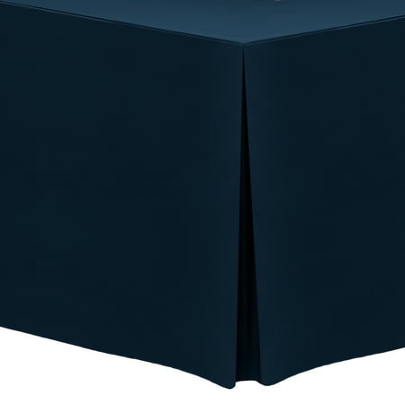 Ultimate Textile (2 Pack) 4 ft. Fitted Polyester Tablecloth - for 24 x 48-Inch Banquet and Folding Rectangular Tables 36 High Midnight
Ultimate Textile (2 Pack) 4 ft. Fitted Polyester Tablecloth - for 24 x 48-Inch Banquet and Folding Rectangular Tables 36 High Midnight