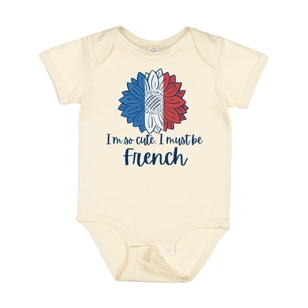Inktastic I m So Cute I Must Be French Sunflower Gift Baby Boy or Baby Girl Bodysuit
Inktastic I m So Cute I Must Be French Sunflower Gift Baby Boy or Baby Girl Bodysuit