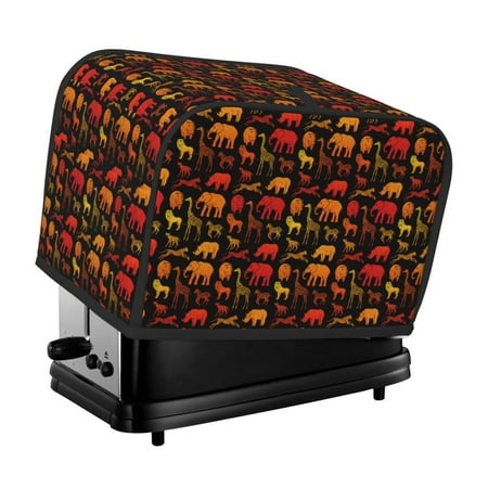 KLL Animal Print 2 Slice Toaster Dust Covers Kitchen Small Appliance Cover with 2 Pockets Can hold Jam Spreader Knife & Toaster Tongs (11.4 x 7.9 x 7.5)
KLL Animal Print 2 Slice Toaster Dust Covers Kitchen Small Appliance Cover with 2 Pockets Can hold Jam Spreader Knife & Toaster Tongs (11.4 x 7.9 x 7.5)