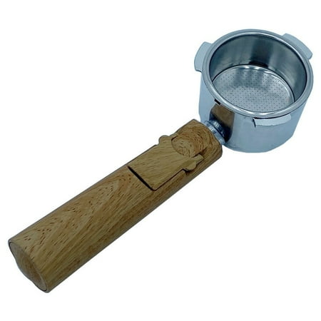 51mm Bottomless Coffee Portafilter Espresso Portafilter with Filter Basket for Coffee Maker Machine B
51mm Bottomless Coffee Portafilter Espresso Portafilter with Filter Basket for Coffee Maker Machine B