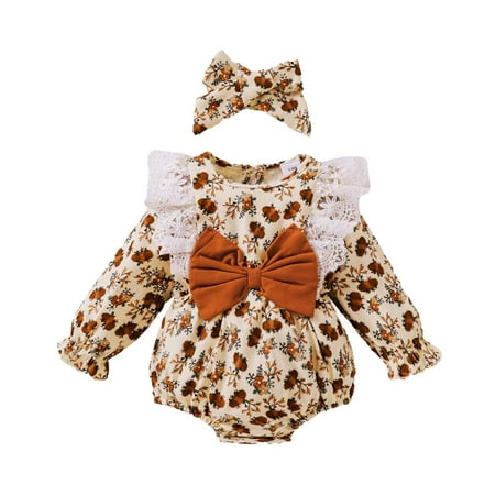 YWDJ 3-24 Months Boys Girls Outfit Sets Fall Spring Cute Romper Button Sweatshirt Jumpsuits Headband Set Brown 18-24 Months
YWDJ 3-24 Months Boys Girls Outfit Sets Fall Spring Cute Romper Button Sweatshirt Jumpsuits Headband Set Brown 18-24 Months