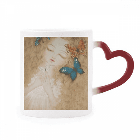 Dress Pretty Girl Chinese Painting Heat Sensitive Mug Red Color Changing Stoneware Cup
Dress Pretty Girl Chinese Painting Heat Sensitive Mug Red Color Changing Stoneware Cup