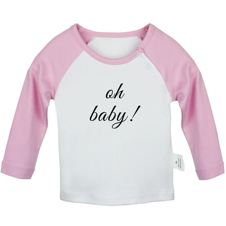 oh baby Pregnancy Announcement T shirt For Baby Newborn Babies T-shirts Infant Tops 0-24M Kids Graphic Tees Clothing (Long Pink Raglan T-shirt 0-6 Months)
oh baby Pregnancy Announcement T shirt For Baby Newborn Babies T-shirts Infant Tops 0-24M Kids Graphic Tees Clothing (Long Pink Raglan T-shirt 0-6 Months)