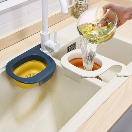 QWY Multi Functional Hanging Filtering Draining Rack Sink Strainer Basket Corner Strainer for Kitchen Storage Rack Holder Sink Shelf Drain Basket
QWY Multi Functional Hanging Filtering Draining Rack Sink Strainer Basket Corner Strainer for Kitchen Storage Rack Holder Sink Shelf Drain Basket