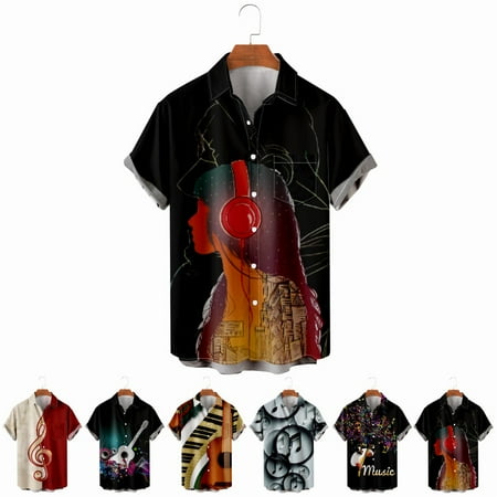 LANLIN Unisex Youth Music Festival Graphic Hawaiian Shirts Loose Fit Vacation Clothing Sizes Kids-Adult Unisex
LANLIN Unisex Youth Music Festival Graphic Hawaiian Shirts Loose Fit Vacation Clothing Sizes Kids-Adult Unisex