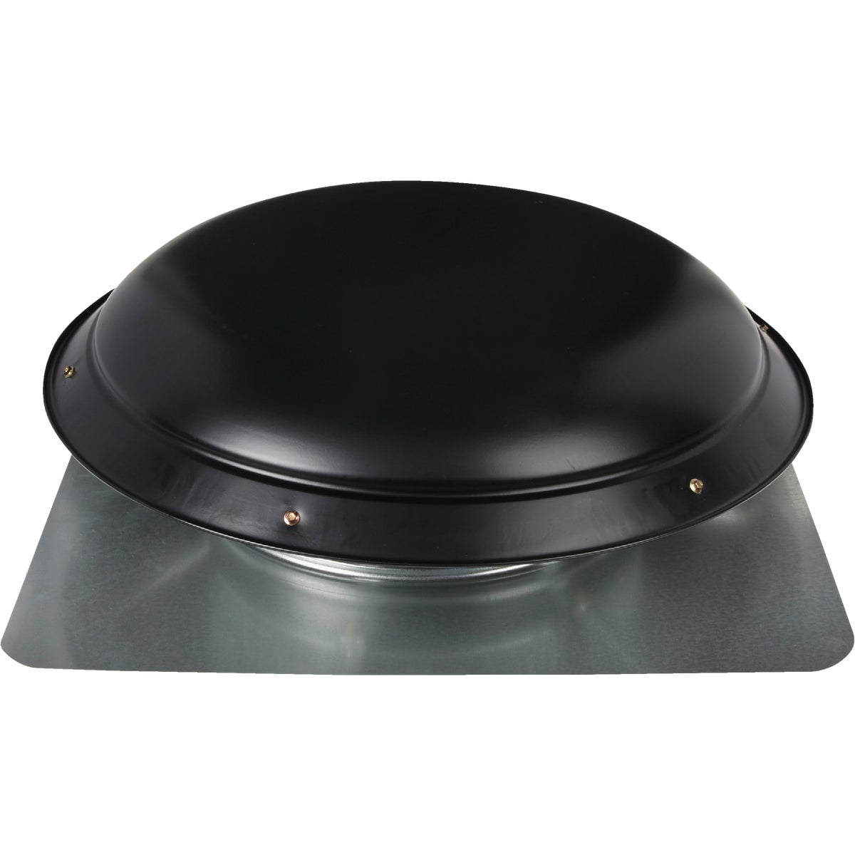 Ventamatic 1080 CFM Galvanized Steel Power Roof Mount Attic Vent Black