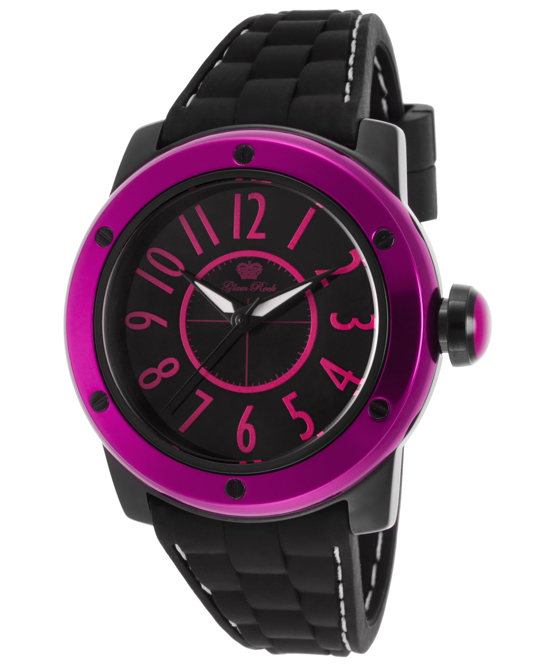 Pierre Cardin Women's TwoTone Rectangular Diamond Accent Dial Watch