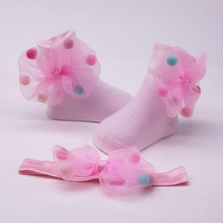 TINKER Newborn Baby Net Yarn Bowknot Non-slip Cotton Socks in Tube Wool Ball Cotton Socks
TINKER Newborn Baby Net Yarn Bowknot Non-slip Cotton Socks in Tube Wool Ball Cotton Socks