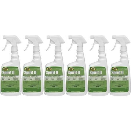 Zep Spirit II Germicidal Disinfectant Cleaner 67909 (Pack of 6) Kills the Virus that Causes COVID-19 (SARS-Related Coronavirus 2) on Hard Non-Porous Surfaces IN JUST 60 SECONDS!
Zep Spirit II Germicidal Disinfectant Cleaner 67909 (Pack of 6) Kills the Virus that Causes COVID-19 (SARS-Related Coronavirus 2) on Hard Non-Porous Surfaces IN JUST 60 SECONDS!