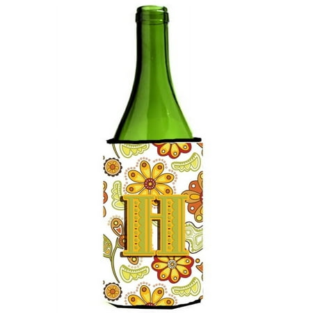 Caroline s Treasures CJ2003-HLITERK Letter H Floral Mustard and Green Wine Bottle Hugger Wine Bottle multicolor
Caroline s Treasures CJ2003-HLITERK Letter H Floral Mustard and Green Wine Bottle Hugger Wine Bottle multicolor