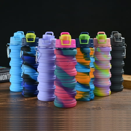 Visland 500ml Collapsible Sport Water Bottle Silicone Sports Travel Water Bottles For Hiking Biking Gym Foldable Leak Proof Portable Cycling Cups With Carabiner
Visland 500ml Collapsible Sport Water Bottle Silicone Sports Travel Water Bottles For Hiking Biking Gym Foldable Leak Proof Portable Cycling Cups With Carabiner