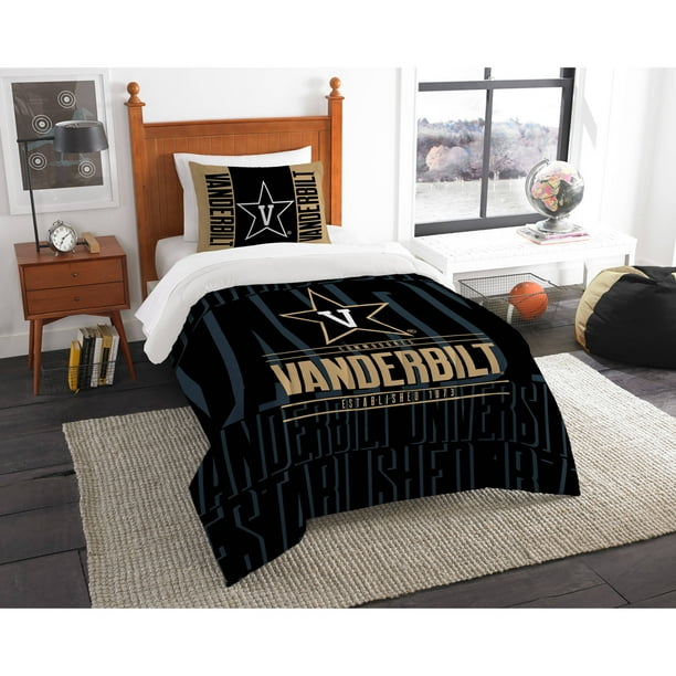 NCAA Vanderbilt Commodores "Modern Take" Bedding Comforter Set