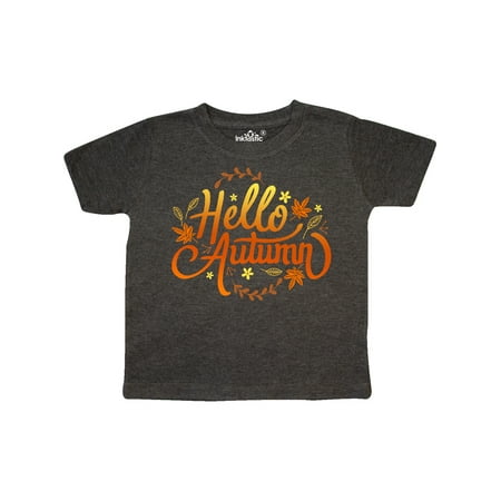 Inktastic Fall Season Hello Autumn in Orange and Yellow with Leaves Gift Toddler Boy or Toddler Girl T-Shirt
Inktastic Fall Season Hello Autumn in Orange and Yellow with Leaves Gift Toddler Boy or Toddler Girl T-Shirt