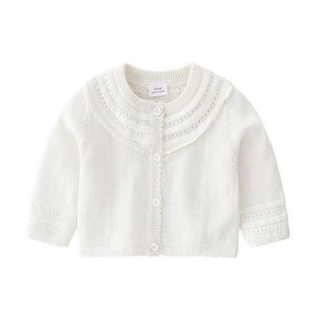 Godderr 6M-3Y Toddler Girls Knitted Cardigan Sweaters Long Sleeved Crewneck Buttons Sweaters Outwear for Baby Kids Girls
Godderr 6M-3Y Toddler Girls Knitted Cardigan Sweaters Long Sleeved Crewneck Buttons Sweaters Outwear for Baby Kids Girls