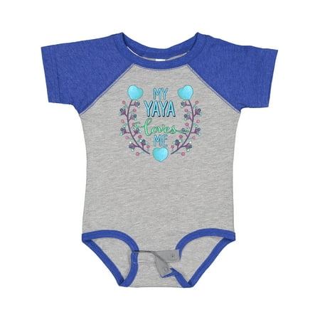 Inktastic My Yaya Loves Me with Hearts and Flowers Gift Baby Boy or Baby Girl Bodysuit
Inktastic My Yaya Loves Me with Hearts and Flowers Gift Baby Boy or Baby Girl Bodysuit
