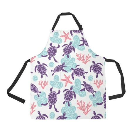 ASHLEIGH Aprons Ocean Turtles Apron Women Men Aprons With Two Pockets For Kitchen BBQ Cleaning
ASHLEIGH Aprons Ocean Turtles Apron Women Men Aprons With Two Pockets For Kitchen BBQ Cleaning