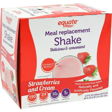 loss weight equate walmart shake strawberry oz ultra fl