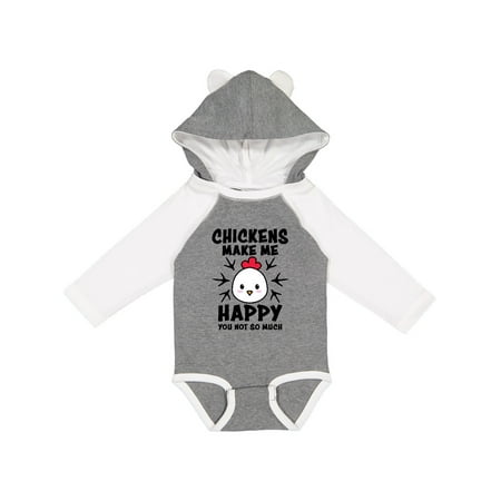 Inktastic Chickens Make Me Happy You Not So Much Gift Baby Boy or Baby Girl Long Sleeve Bodysuit
Inktastic Chickens Make Me Happy You Not So Much Gift Baby Boy or Baby Girl Long Sleeve Bodysuit