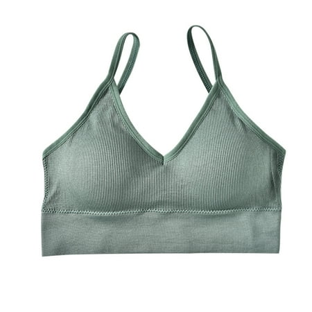 Women Tank Crop Top Female Seamless Underwear Sexy Lingerie Low Back Bralette Camis Push Up Sports Bra Bandeau Top Tank Green M
Women Tank Crop Top Female Seamless Underwear Sexy Lingerie Low Back Bralette Camis Push Up Sports Bra Bandeau Top Tank Green M