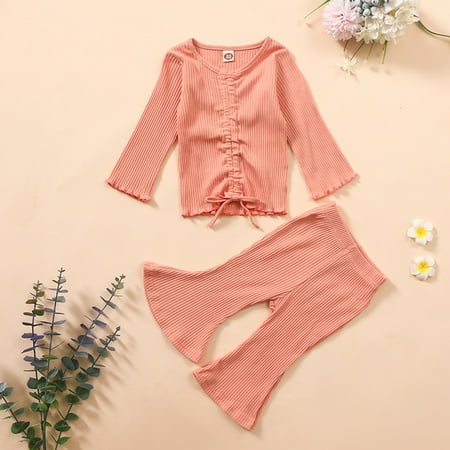 Augper Toddler Pajamas Fall Winter Clearance Newborn Baby Solid Knitted Drawstring Romper Tops+Pants Pajamas Sleepwear Sets
Augper Toddler Pajamas Fall Winter Clearance Newborn Baby Solid Knitted Drawstring Romper Tops+Pants Pajamas Sleepwear Sets