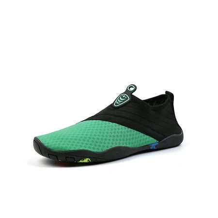 Crocowalk Unisex Beach Shoe Surf Aqua Socks Slip On Water Shoes Anti-Slip Swim Barefoot Women Men Lightweight Quick Dry Flats Green 6.5
Crocowalk Unisex Beach Shoe Surf Aqua Socks Slip On Water Shoes Anti-Slip Swim Barefoot Women Men Lightweight Quick Dry Flats Green 6.5