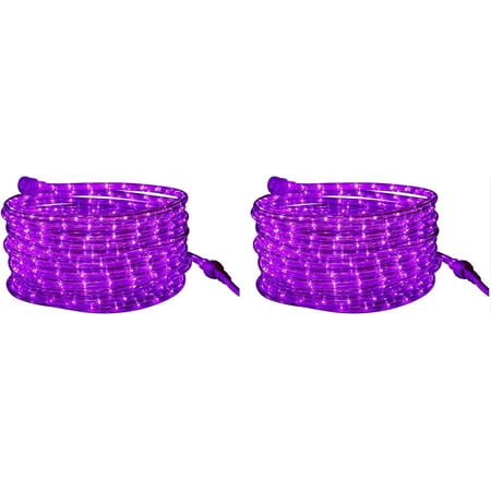 Tupkee LED Rope Light Purple - for Indoor and Outdoor use 24 Feet 7.3 m - 10MM Diameter - 144 LED Long Life Bulbs Decorative Rope Tube Lights - Pack of 2
Tupkee LED Rope Light Purple - for Indoor and Outdoor use 24 Feet 7.3 m - 10MM Diameter - 144 LED Long Life Bulbs Decorative Rope Tube Lights - Pack of 2