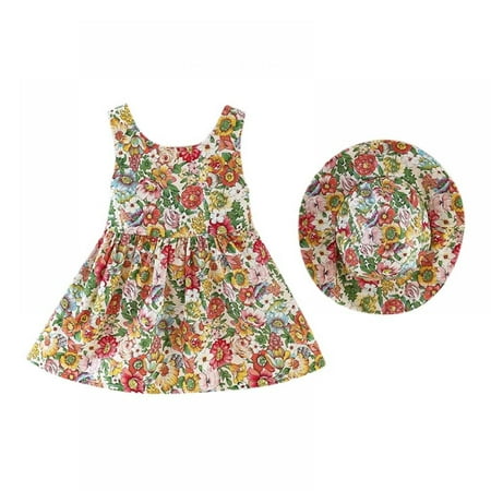 Baby Girl Tutu Dress Summer Sleeveless Backless Princess Birthday Party Dresses Flower Bow Sundress with Hat
Baby Girl Tutu Dress Summer Sleeveless Backless Princess Birthday Party Dresses Flower Bow Sundress with Hat