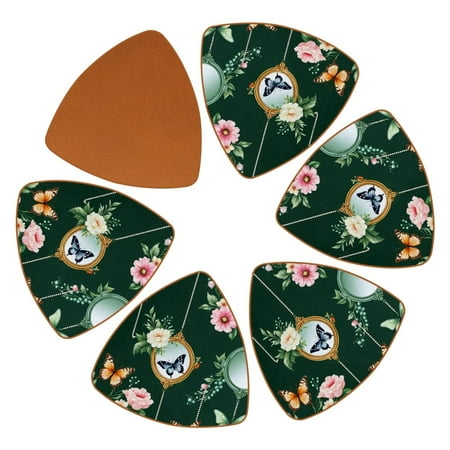 YZUOUZY Home Decor Coaster 6 Pcs Triangle Microfiber Leather Cool Coasters Mirrors Butterfly Flowers
YZUOUZY Home Decor Coaster 6 Pcs Triangle Microfiber Leather Cool Coasters Mirrors Butterfly Flowers
