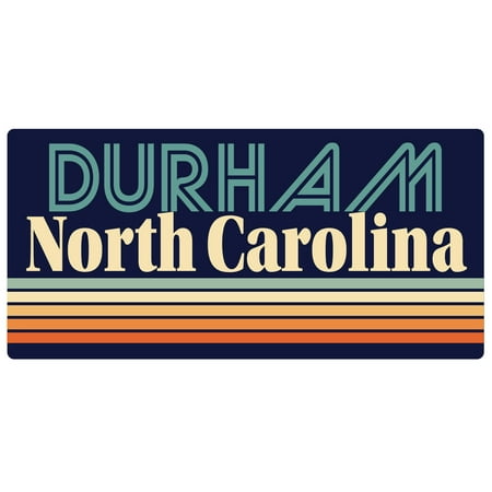 Durham North Carolina 5 x 2.5-Inch Fridge Magnet Retro Design