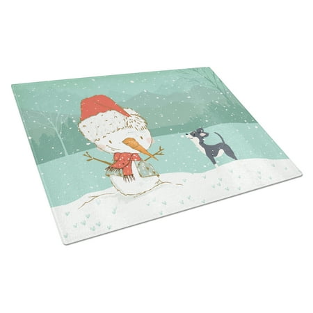 Carolines Treasures CK2080LCB Black Chihuahua Snowman Christmas Glass Cutting Board Large 12H x 16W multicolor
Carolines Treasures CK2080LCB Black Chihuahua Snowman Christmas Glass Cutting Board Large 12H x 16W multicolor