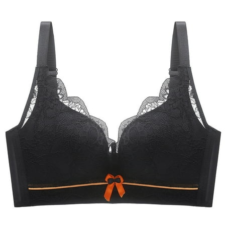 QLEICOM Everyday Bras for Women Women s Comfort Lift Wirefree Bra Comfortable Breathable No Steel Ring Sexy Lace Gathering Adjustment Lift Bras Black Cup 32/70AB
QLEICOM Everyday Bras for Women Women s Comfort Lift Wirefree Bra Comfortable Breathable No Steel Ring Sexy Lace Gathering Adjustment Lift Bras Black Cup 32/70AB