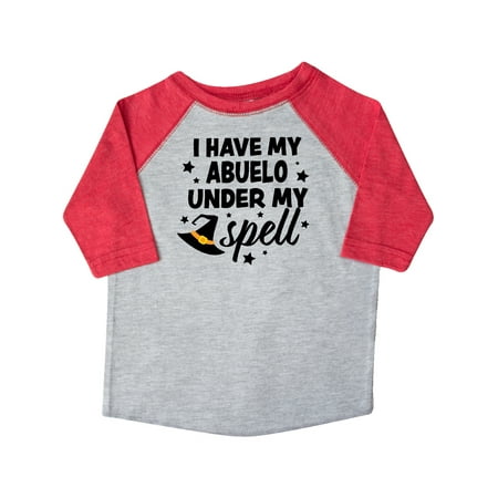 Inktastic I Have My Abuelo Under My Spell with Cute Witch Hat Gift Toddler Boy or Toddler Girl T-Shirt
Inktastic I Have My Abuelo Under My Spell with Cute Witch Hat Gift Toddler Boy or Toddler Girl T-Shirt
