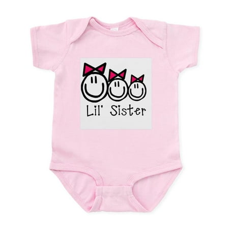 CafePress - Lil Sister Of Three (Girls) Infant Bodysuit - Baby Light Bodysuit Size Newborn - 24 Months
CafePress - Lil Sister Of Three (Girls) Infant Bodysuit - Baby Light Bodysuit Size Newborn - 24 Months