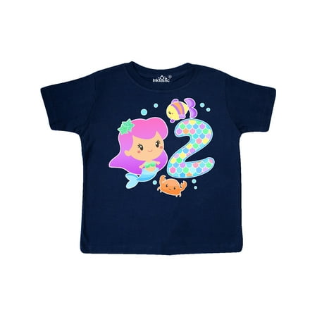 Inktastic Second Birthday Mermaid with fish and crab Gift Toddler Toddler Girl T-Shirt
Inktastic Second Birthday Mermaid with fish and crab Gift Toddler Toddler Girl T-Shirt