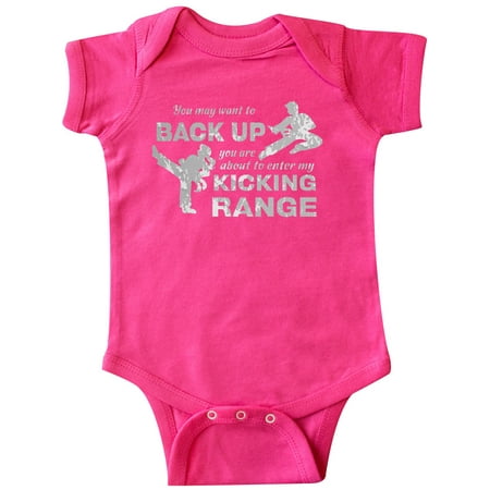 Inktastic Back Up You re Within My Kicking Range Gift Baby Boy or Baby Girl Bodysuit
Inktastic Back Up You re Within My Kicking Range Gift Baby Boy or Baby Girl Bodysuit