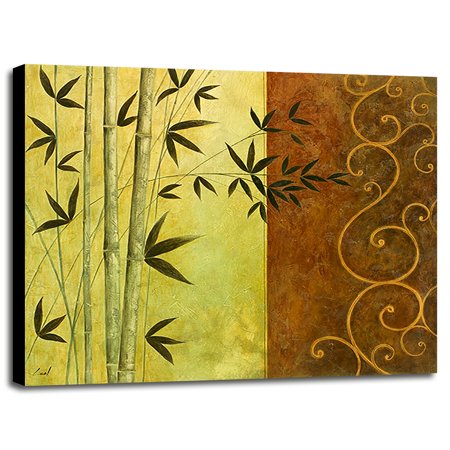 Pe_Ft 3-PABEST69759 Print 27"x32.25" by Pablo Esteban in a Canvas Stretched in Black Frame