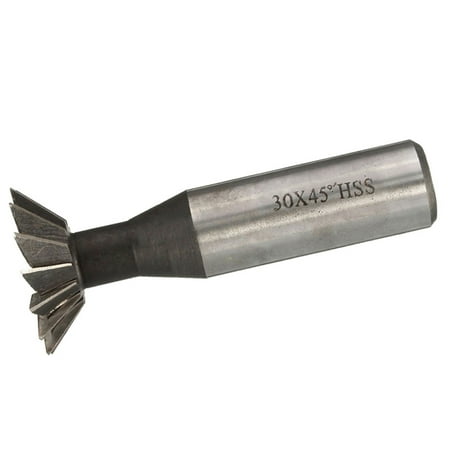 10~35mm 45 Degree Dovetail Cutter End Mill Milling High Speed Steel 35mm - 30mm
10~35mm 45 Degree Dovetail Cutter End Mill Milling High Speed Steel 35mm - 30mm