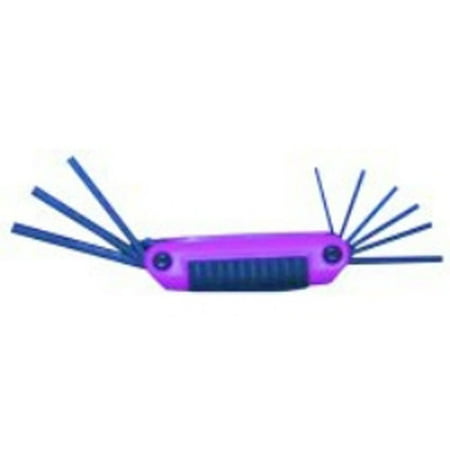 Eklind 25911 9 Piece SAE Ergo-Fold Hex Key Set