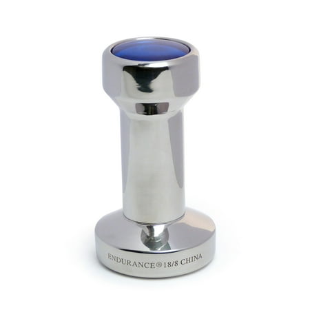 49mm Stainless Steel Espresso Tamper - Blue